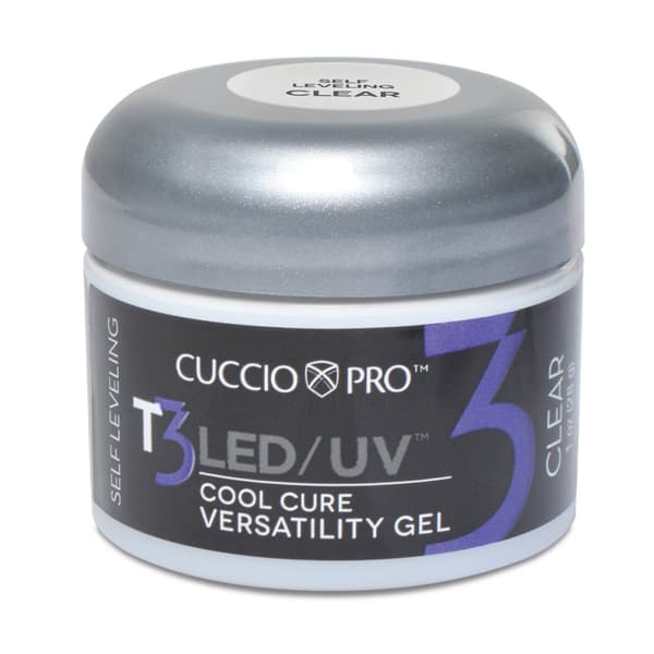 T3 LED/UV Gel - Self Leveling - Clear 1oz (28g)