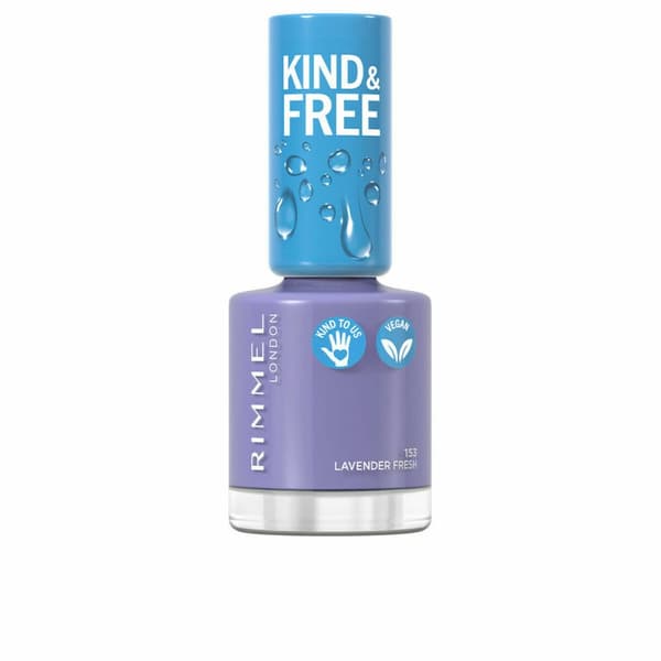Kynsilakka Rimmel London Kind & Free 153-lavender light (8 ml)