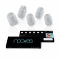 Pikkukuva 1 / 3: Gel Nail Foils Nooves Glitter grey (20 osaa)