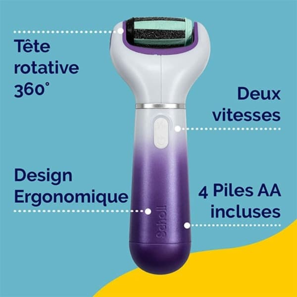 Sähköraspi kovettumille Scholl EXPERT CARE 2-in-1