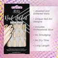 Miniatyrbild 2 av 2: Falska naglar Ardell Nail Addict Nude Jeweled (24 st)