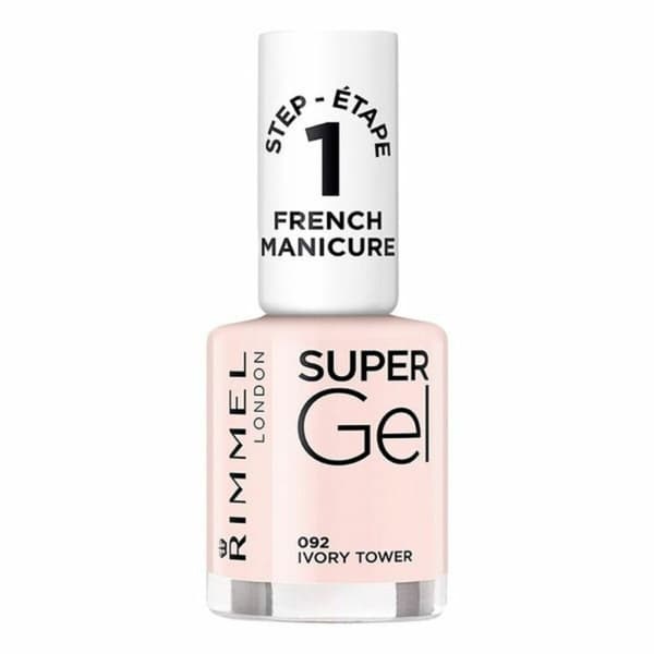 Fransk manikyrsett French Manicure Rimmel London - 090 - Porcelain - 12 ml