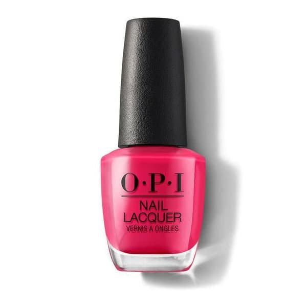 Nagellack - OPI - She's A Bad Muffuletta! N56 - 15 ml - Röd - Rosa