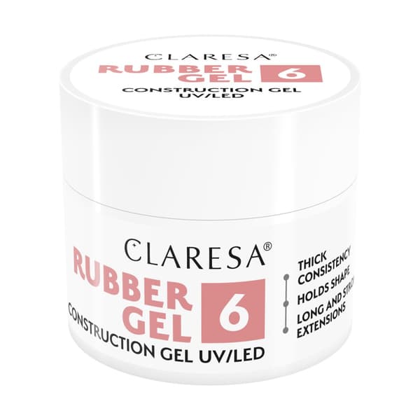 Claresa Rakennusgeeli Kumigeeli 6 45g
