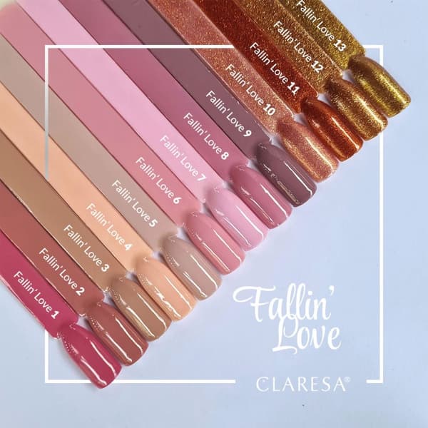 CLARESA Hybrid neglelak FALLIN"LOVE 3 -5g