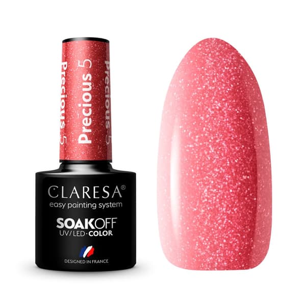 CLARESA Precious PS5 hybridi kynsilakka 5 ml