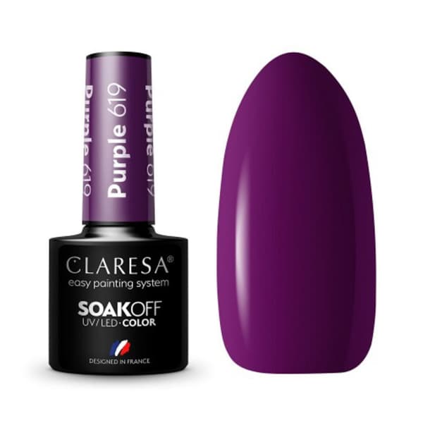 CLARESA Hybrid lak LILLA 619 -5g
