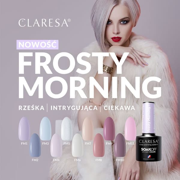 CLARESA Frosty Morning hybrid lack 8 -5g