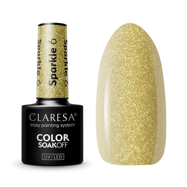 CLARESA Hybrid lak SPARKLE 6 -5g