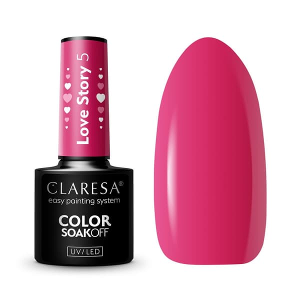 CLARESA LOVE STORY Hybridkynsilakka 5 - 5g