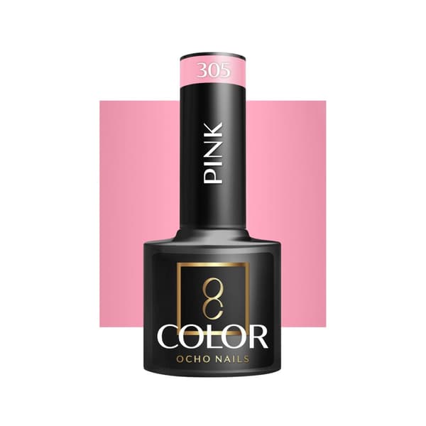 OCHO NAILS Hybrid nagellack rosa 305 -5 g