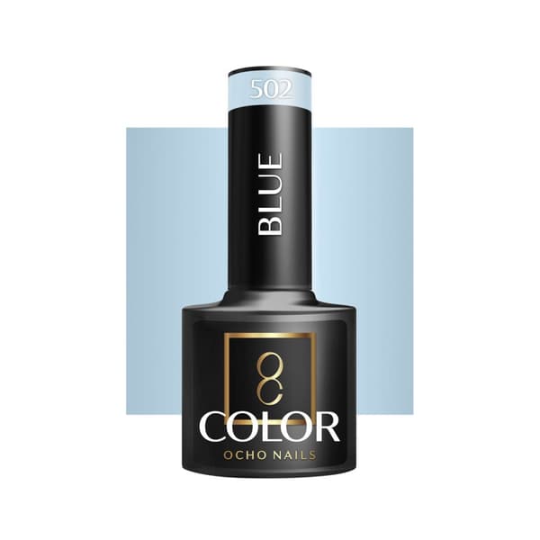 OCHO NAILS Hybrid nagellack blå 502 -5 g
