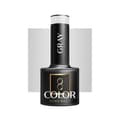 Miniatyrbild 1 av 3: OCHO NAILS Hybrid nagellack grå 602 -5 g
