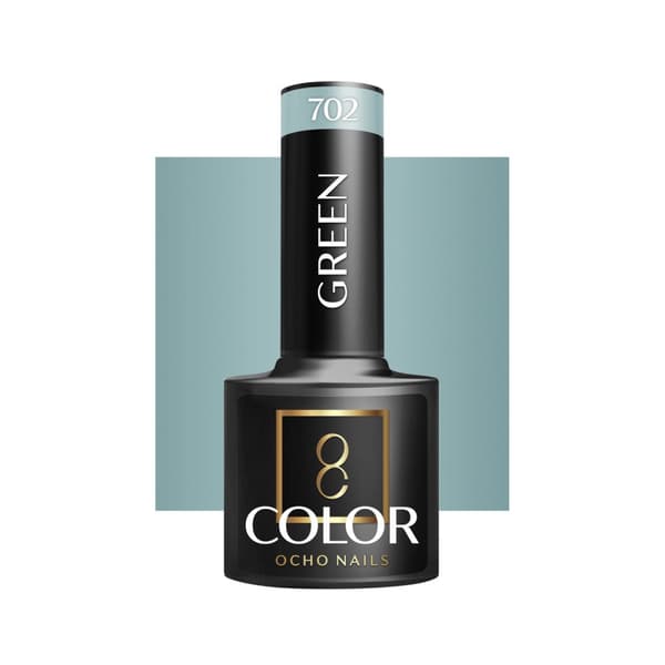 OCHO NAILS Hybrid nagellack grönt 702 -5 g