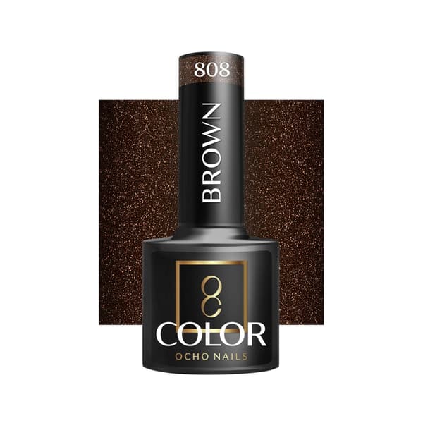 OCHO NAILS Hybridikynsilakka ruskea 808 -5 g