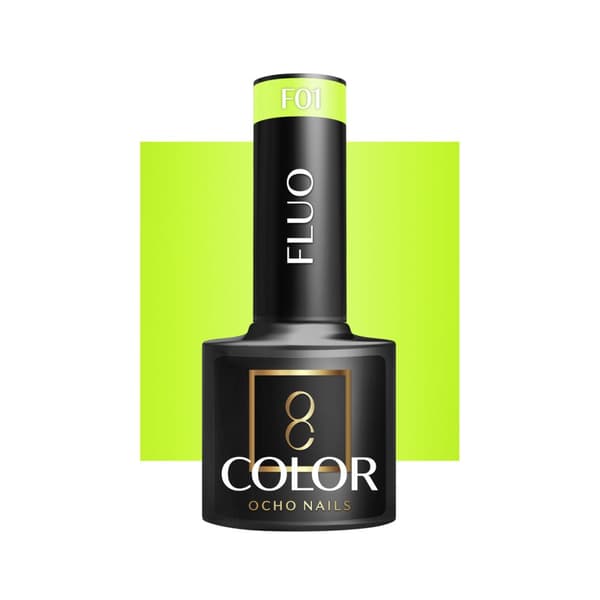 OCHO NAILS Fluo F01 hybridilakka -5 g