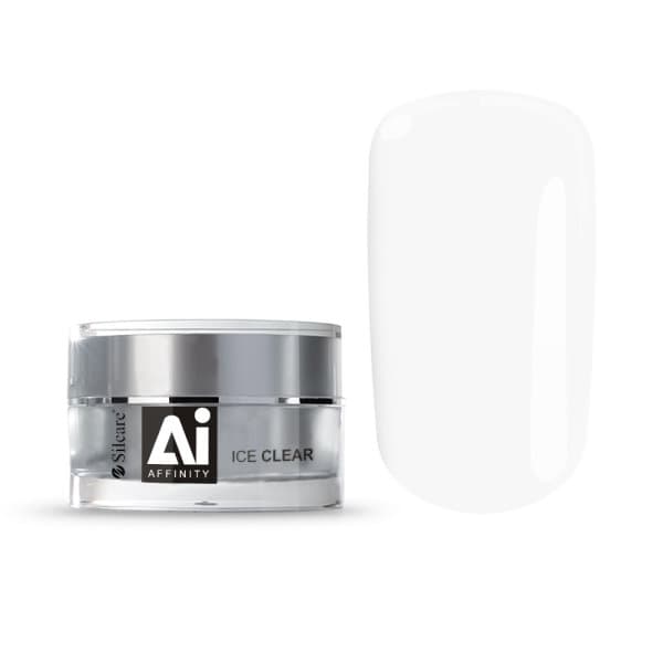 Gel Affinity, mellemtyk, enfaset neglegel Ice Clear 15g