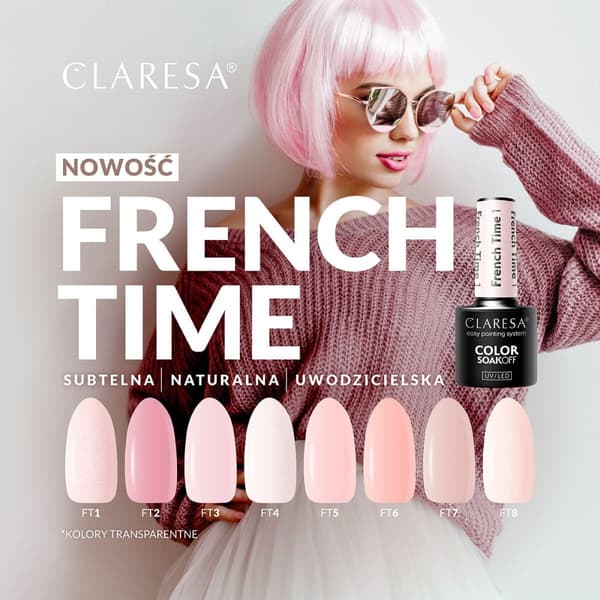 CLARESA French Time 8 hybrid lak -5g