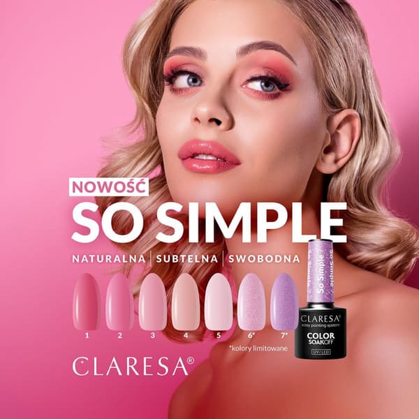 CLARESA Så enkelt hybridlack 2-5g