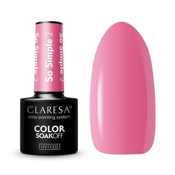 CLARESA Så enkelt hybridlack 2-5g