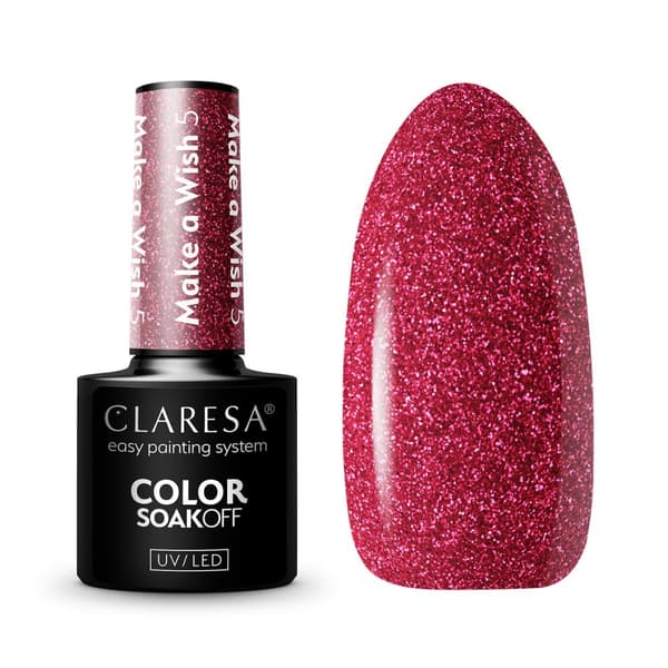 CLARESA Lav et ønske hybrid lak 5 -5g