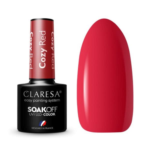 CLARESA COZY RED hybridilakka -5g