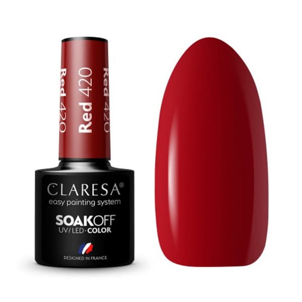CLARESA RED 420 hybridlack -5g
