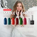 Miniatyrbild 3 av 3: CLARESA Make It Shine hybrid nagellack! 1-5 g