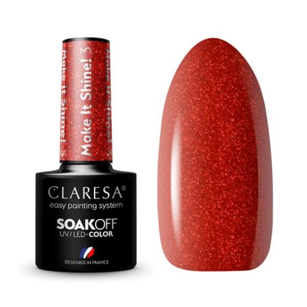 CLARESA Make It Shine hybrid nagellack! 3-5 g
