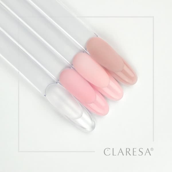 Claresa byggegel Soft&Easy gel mælkefarvet pink 12g