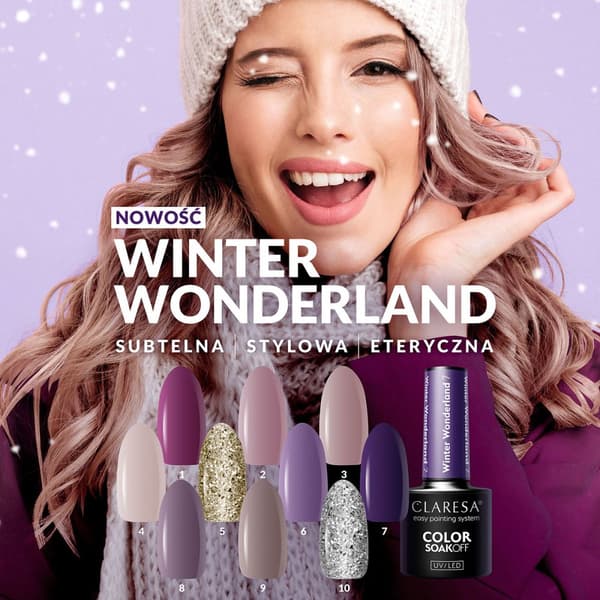 CLARESA Winter Wonderland hybrid lak 4 - 5g