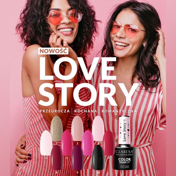 CLARESA LOVE STORY Hybrid neglelak 10 - 5g