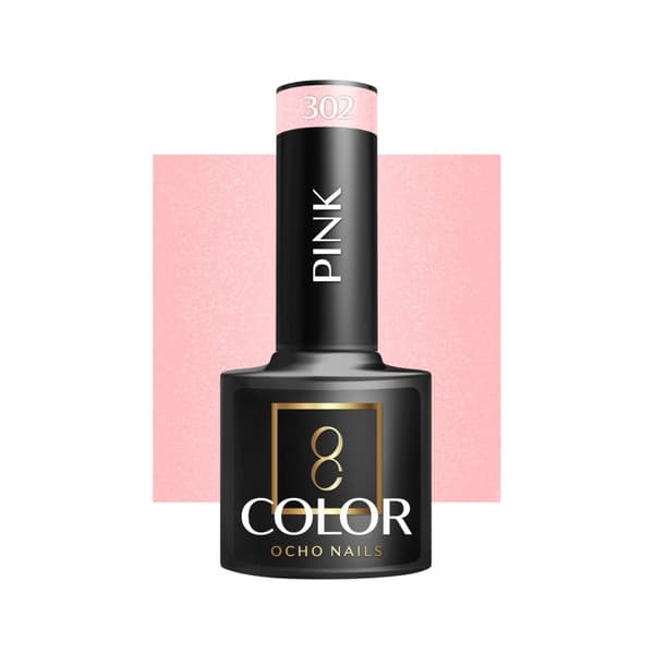 OCHO NAILS Hybrid nagellack rosa 302 -5 g