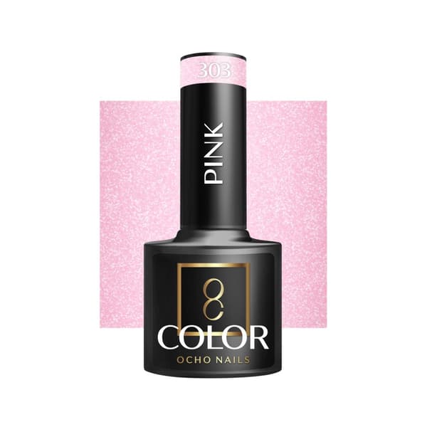 OCHO NAILS Hybridikynsilakka pinkki 303 -5 g