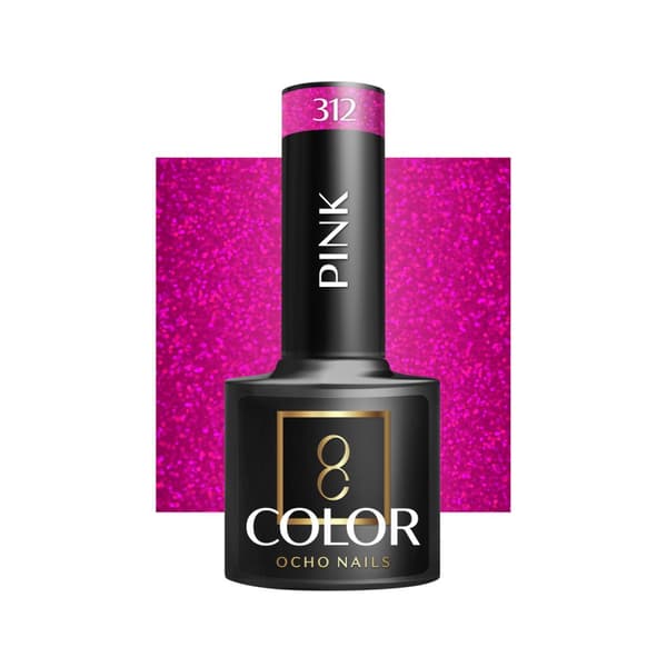 OCHO NAILS Pink hybrid neglelak 312 -5 g