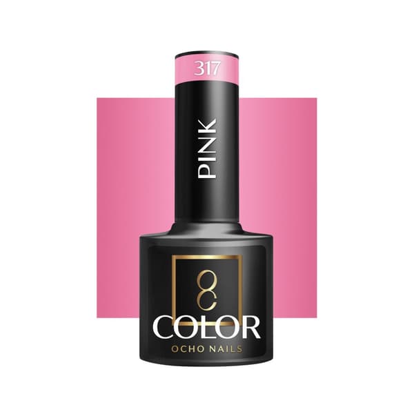 OCHO NAILS Hybrid neglelak pink 317 -5 g