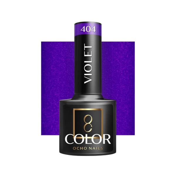 OCHO NAILS Hybrid nagellack violett 404 -5 g