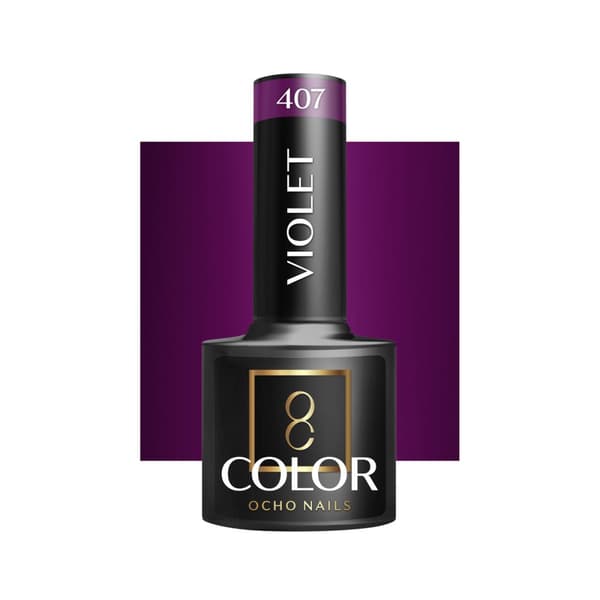 OCHO NAILS Hybrid nagellack violett 407 -5 g
