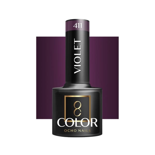 OCHO NAILS Hybridikynsilakka violetti 411 -5 g