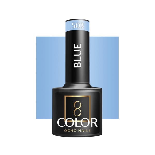 OCHO NAILS Hybrid nagellack blå 503 -5 g