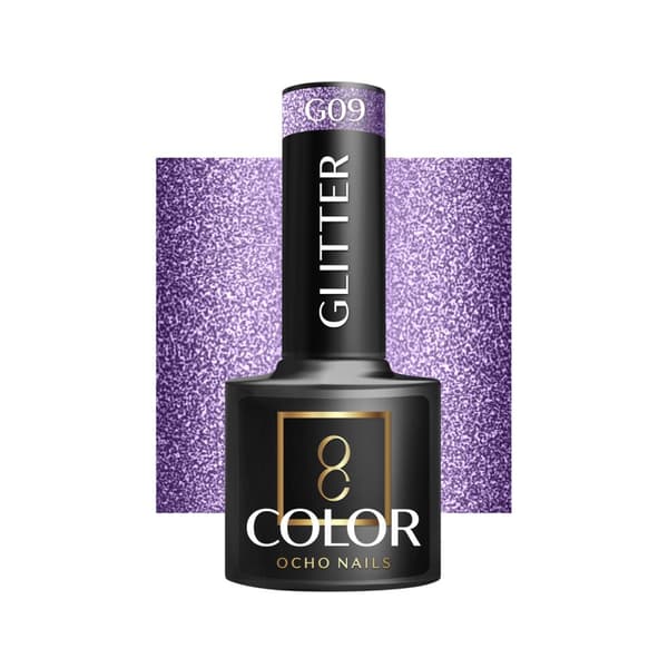 OCHO NAILS Glitter hybridlack G09 -5 g