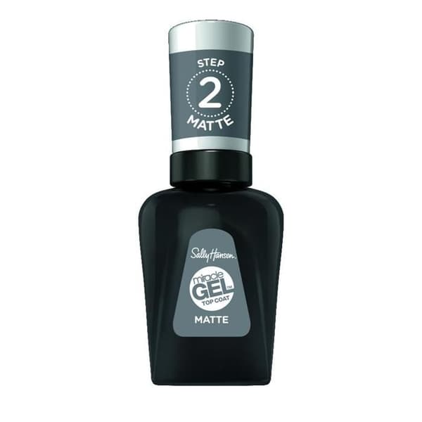 Nagellack - Sally Hansen - Miracle Gel Top Coat - Matt Effekt - 14,7ml - Hållbar Finish