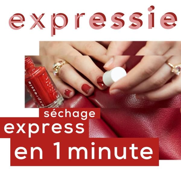 Nagellack - essie - Expressie 190 - Rosa - 10Ml - Snabbtorkande på 1 minut