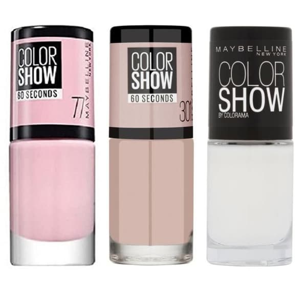 Maybelline New York - Set med 3 Colorshow Nagellack - 77 Nebline/ 301 Love This Sweater/ 130 Winter Baby -