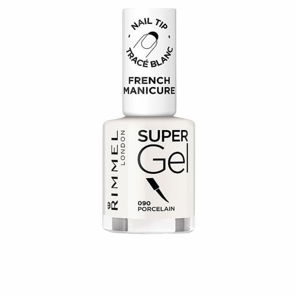 Kit til fransk manicure French Manicure Rimmel London - 090 - Porcelain - 12 ml