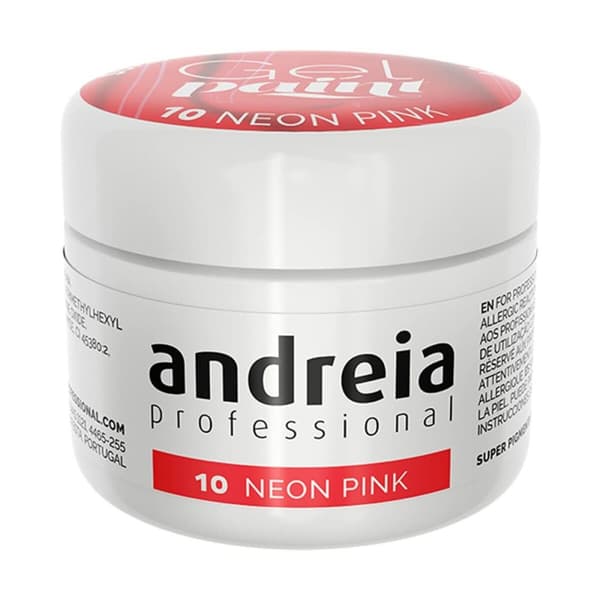 Gel-neglelak Andreia Gel Paint 4 ml Pink Neon