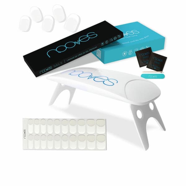 Manicuresæt Nooves Premium Gel-folier til negle Fransk manicure 5 Dele