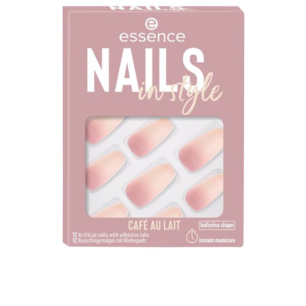 ESSENCE NAILS IN STYLE artificial nails #16-coffee au lait 12 u