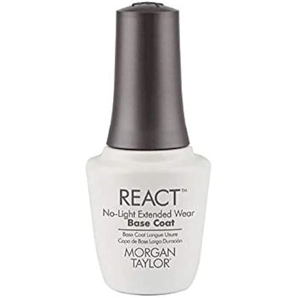 Baslack - MORGAN TAYLOR - Morgan Taylor React - 0.5oz - Ljus färg - Professionellt utvecklad