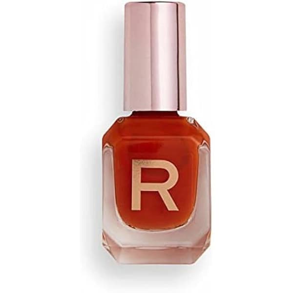 Nagellack - Revolution Make Up - Högglans nagellack - Mangofärg - 10 Ml - Långvarig